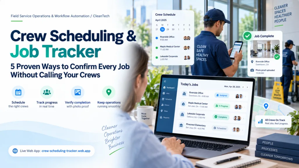 Crew Scheduling & Job Tracker
