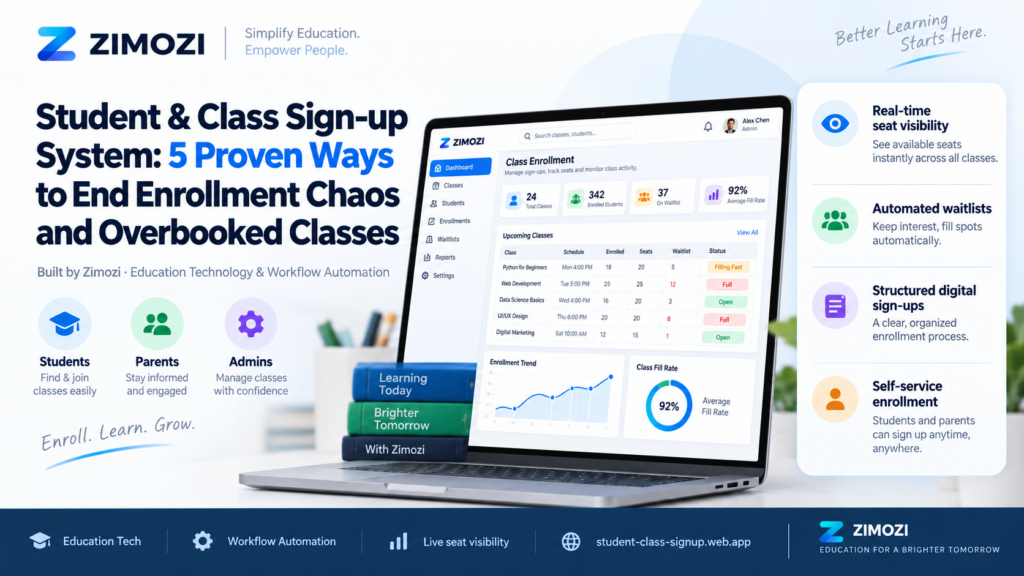 Student & Class Sign-up System