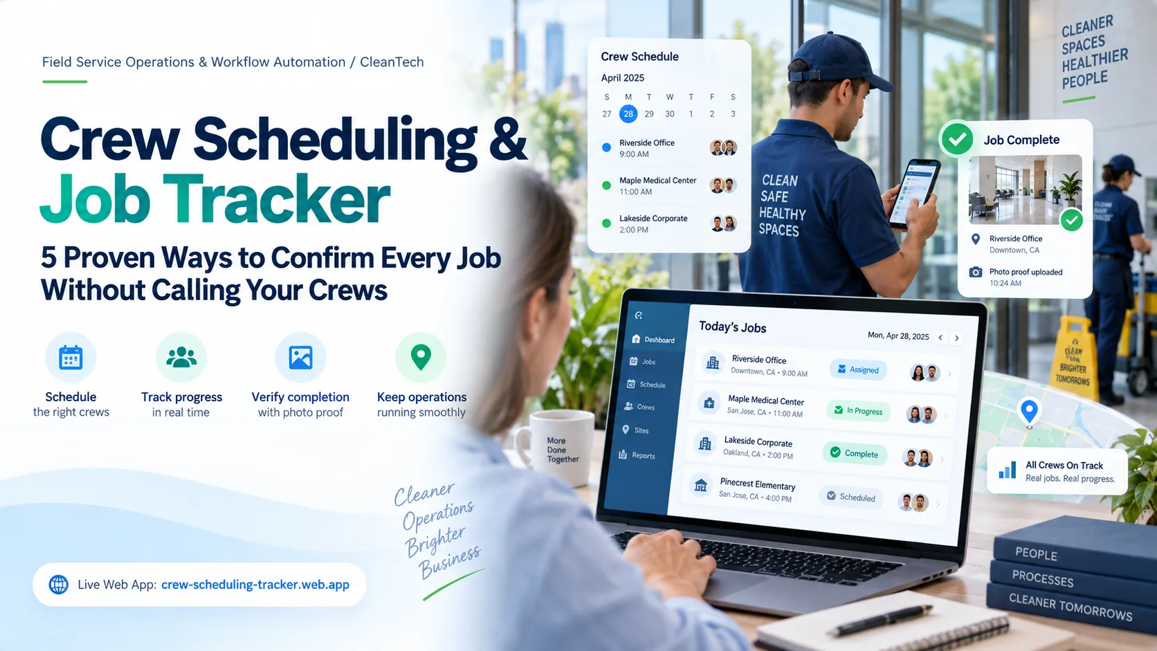 Crew Scheduling & Job Tracker