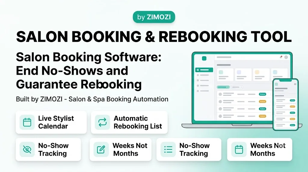 Salon Booking & Rebooking Tool