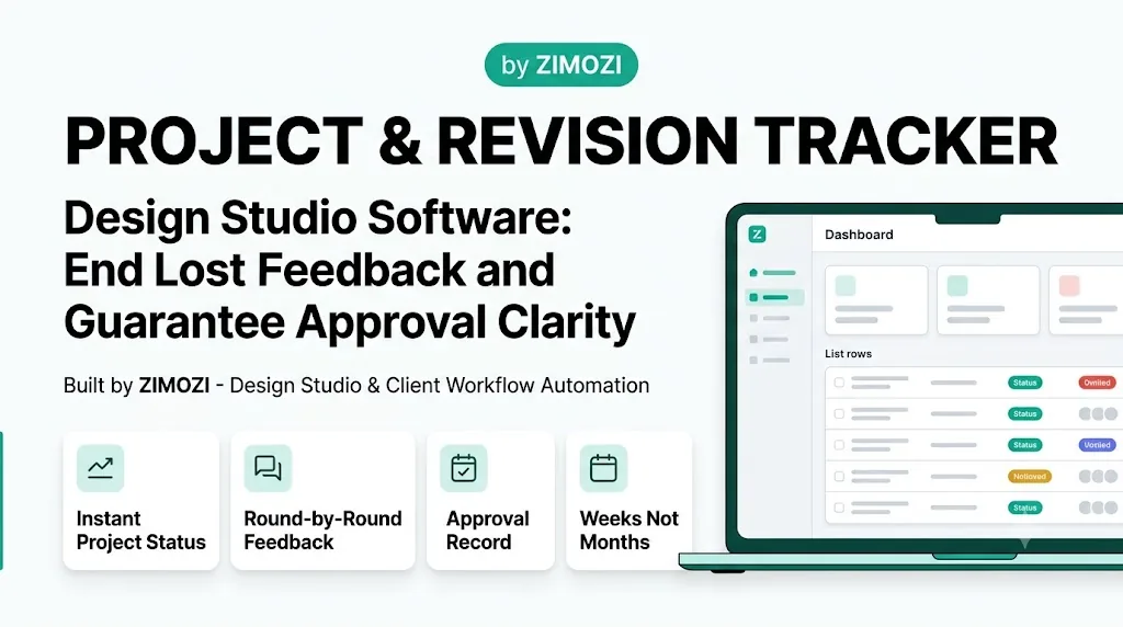 Project & Revision Tracker