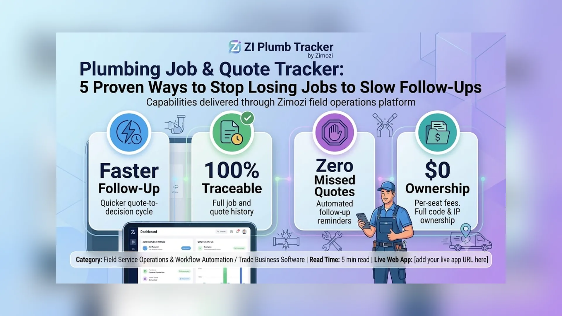 Job Tracker for Plumbers